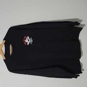 Dixxon flannel co " rats get bats" long sleeve tee